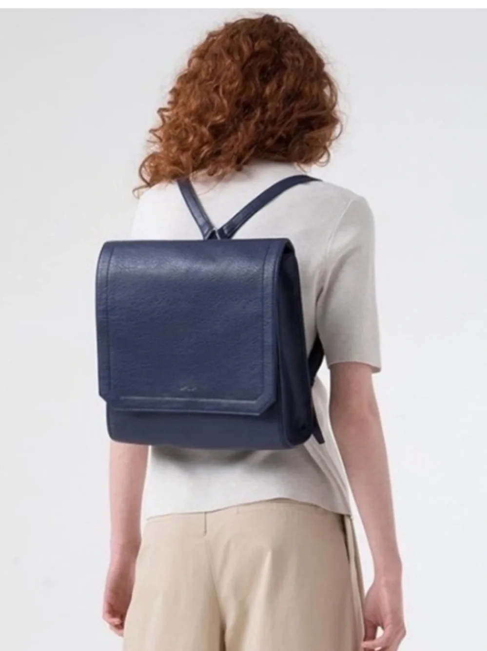 NWT Matt & Nat Mercy Vegan Leather Backpack Dwell Fig Purple Shoulder Bag